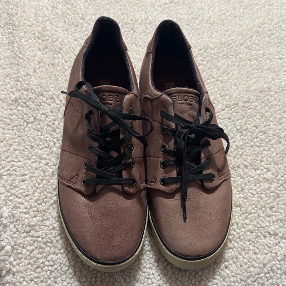 Globe Women's Brown Sneakers with Black Laces